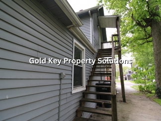 Cute 1 BR 1 BA Upstairs Apartment with Water and Sewer Included! NO PETS. (SECTION 8 APPROVED)
