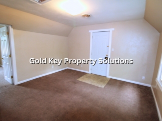 Cute 1 BR 1 BA Upstairs Apartment with Water and Sewer Included! NO PETS. (SECTION 8 APPROVED)