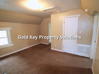 Cute 1 BR 1 BA Upstairs Apartment with Water and Sewer Included! NO PETS. (SECTION 8 APPROVED)