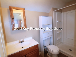 Cute 1 BR 1 BA Upstairs Apartment with Water and Sewer Included! NO PETS. (SECTION 8 APPROVED)