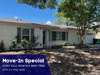 Move-in Special: First full month of rent FREE with a 2-year lease.