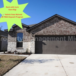 Welcome to this charming 3-bedroom, 2-bathroom home in Forney, TX.