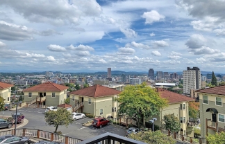 Nob Hill 2 Bed Condo w/Garage & Sweeping City Views Nestled Between Urban & Nature Living