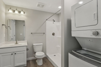 Modern 2-Bed, 1-Bath Apartment in Yorktown – Brand New Build With Attached Garage and Private Driveway!