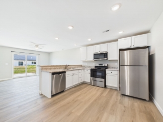 Modern 2-Bed, 2-Bath Apartment in Yorktown – Brand New Build With Attached Garage and Private Driveway!