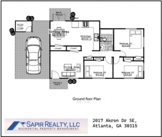 2017 Akron Dr - Move in by June 15th and get a $100 Amazon Gift Card