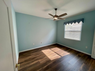 Spacious, first-floor, end-unit condominium for rent in luxurious Heritage Oaks. 2bed, 2bath, den, garage.