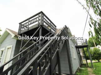 Large 2 BR 1 BA Upstairs Apartment with Two Balconies (Section 8 Approved)