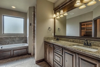 NOW SHOWING! Fall Special $500 Off the First Month's Rent! Custom Yukon Home with Indoor & Outdoor Fireplaces + Bonus Room!-AVAILABLE NOW!