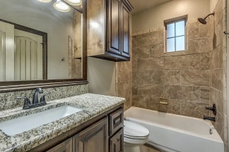 NOW SHOWING! Fall Special $500 Off the First Month's Rent! Custom Yukon Home with Indoor & Outdoor Fireplaces + Bonus Room!-AVAILABLE NOW!