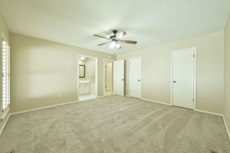 Immaculate Rental Home in small neighborhood with Life-guarded HOA Summer Pool, Lake with ducks, Park with Playground, and Jogging Track. Grey/White brick home located on quiet cul-de-sac with pristine white vinyl fencing.