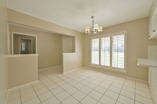 Immaculate Rental Home in small neighborhood with Life-guarded HOA Summer Pool, Lake with ducks, Park with Playground, and Jogging Track. Grey/White brick home located on quiet cul-de-sac with pristine white vinyl fencing.