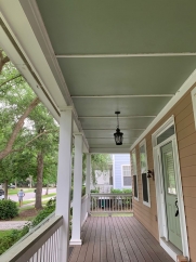 Charming two story home on a tree lined street.