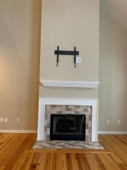 Charming two story home on a tree lined street.