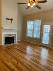 Charming two story home on a tree lined street.