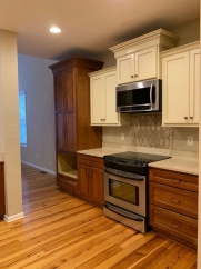 Charming two story home on a tree lined street.