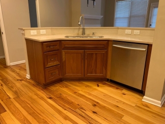 Charming two story home on a tree lined street.