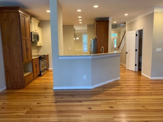 Charming two story home on a tree lined street.