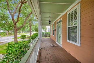 Charming two story home on a tree lined street.