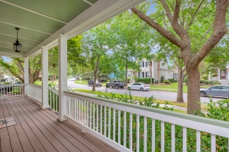 Charming two story home on a tree lined street.