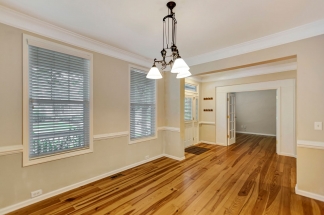 Charming two story home on a tree lined street.