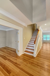 Charming two story home on a tree lined street.