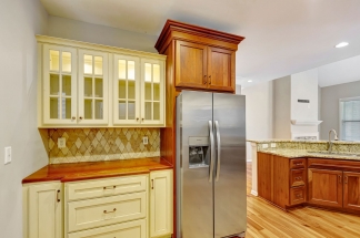 Charming two story home on a tree lined street.
