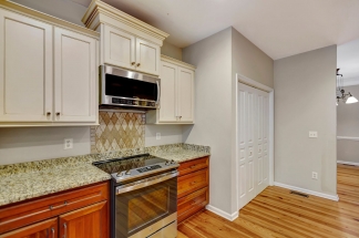 Charming two story home on a tree lined street.