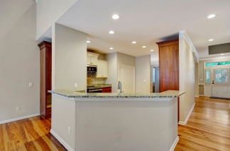 Charming two story home on a tree lined street.