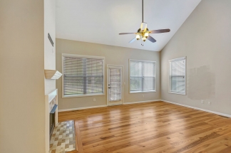 Charming two story home on a tree lined street.