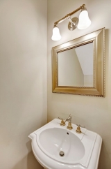 Charming two story home on a tree lined street.