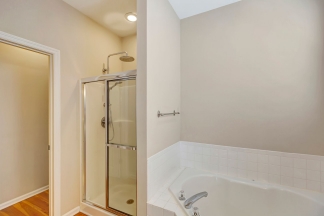 Charming two story home on a tree lined street.