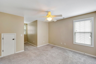 Charming two story home on a tree lined street.