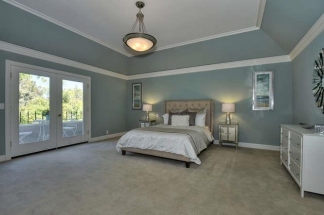 Saratoga Custom Estate in Montalvo Neighborhood With Park-Like Yard