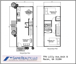 Charming 2-Bed Duplex Retreat at 774 Lilly Ave Unit B, Macon – Cozy Living Awaits!