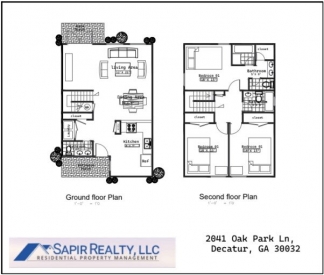 Charming 3-Bed Oasis with 2.5 Baths in Decatur - Your Perfect Retreat Awaits at 2041 Oak Park Ln!