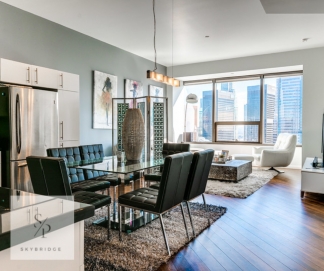 Luxurious 2-Bedroom Furnished Condo with Scenic Views & Pool at 1100 Wilshire!