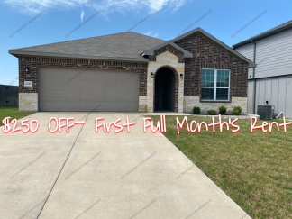 $250 OFF FIRST MONTHS RENT