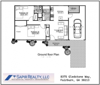 Charming 2-Bed, 2-Bath Retreat in Fairburn - Cozy Living Awaits at 8375 Gledstone Way!