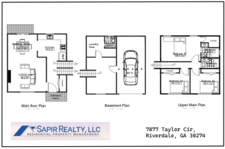 Charming 3-Bed, 2-Bath Retreat in Riverdale – Spacious 1,680 Sq Ft Home at 7877 Taylor Circle!