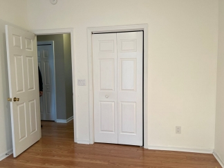 Great house with a corner fireplace that can be viewed from the kitchen and the family room.