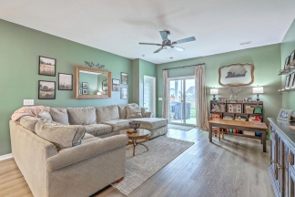 Like-New Pond Lot Home with First-Floor Primary Suite