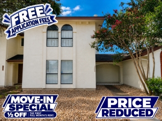 Move-In Special. ½ off the first full month's rent with an 18-month lease.