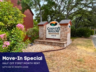 Move-In Special. Half off the 1st month’s rent at 13018 Heimer #805