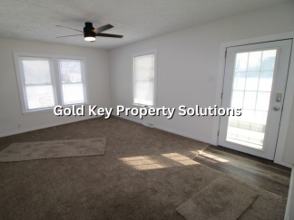 MUNCIE 3 BR 1 BA House with Garage and Covered Porch (SECTION 8 APPROVED)