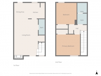 Well-Designed 2 Bedroom Townhome Near Camp Bowie