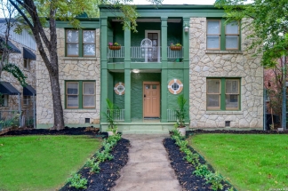 309 E Lullwood San Antonio TX Furnished 2 Bedroom Duplex Near Trinity University