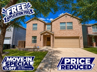 Move-In Special. ½ off the first full month's rent with an 18-month lease
