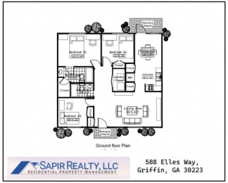 Clean, Modern & All-Electric – 3BR/2BA Home in Griffin