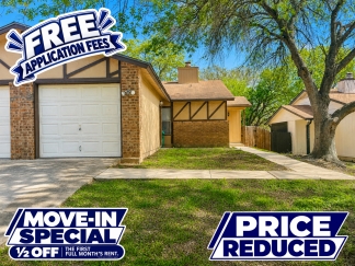 Move-In Special. ½ off the first full month's rent with an 18-month lease.